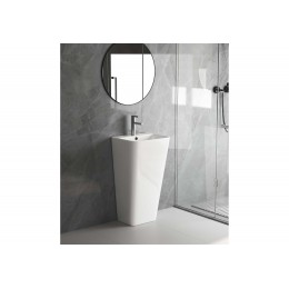 Напольная раковина с креплением к стене AQ4401-00 Aquatek Optima Square 440x380x835  Напольная раковина с креплением к стене AQ4401-00 Aquatek Optima Square 440x380x835