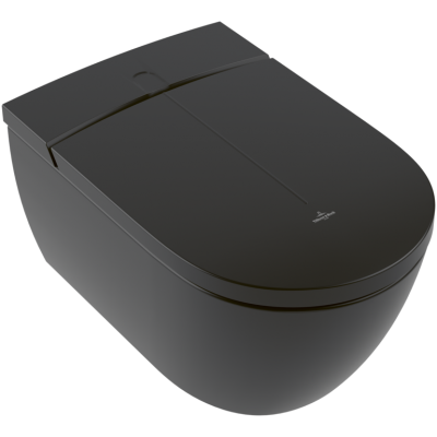 Унитаз-биде Villeroy&Boch Viclean подвесной 385*595*400 CeramicPlus, цвет-Pure Black V0E200R7 купить с доставкой. 100% Оригинал. Гарантия! Унитаз-биде Villeroy&Boch Viclean подвесной 385*595*400 CeramicPlus, цвет-Pure Black V0E200R7 купить с доставкой. 100% Оригинал. Гарантия!