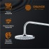Верхний душ Orange S09TS, d200 мм