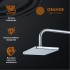 Верхний душ Orange S12TS, 250х190 мм
