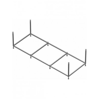 Каркас для ванны AM.PM Inspire V2.0 180x80 W52A-180-080W-R серый купить с доставкой. 100% Оригинал. Гарантия!