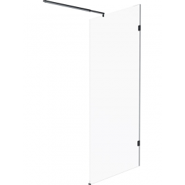 Душевая перегородка AM.PM X-Joy 90 см. профиль черный, стекло прозрачное