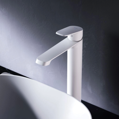 Смеситель для раковины AM.PM Func F8F92033 белый купить с доставкой. 100% Оригинал. Гарантия!