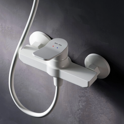 Смеситель для душа AM.PM X-Joy F85A20033 белый купить с доставкой. 100% Оригинал. Гарантия! Смеситель для душа AM.PM X-Joy F85A20033 белый купить с доставкой. 100% Оригинал. Гарантия!