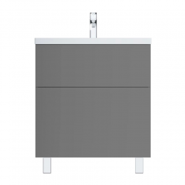 Тумба под раковину AM.PM Gem 75 M90FSX07522GM32 графит