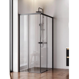 Душевое ограждение AM.PM X-Joy 90x120 см. профиль черный, стекло прозрачное Душевое ограждение AM.PM X-Joy 90x120 см. профиль черный, стекло прозрачное