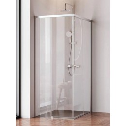 Душевое ограждение AM.PM X-Joy 100x80 см. профиль хром, стекло прозрачное Душевое ограждение AM.PM X-Joy 100x80 см. профиль хром, стекло прозрачное