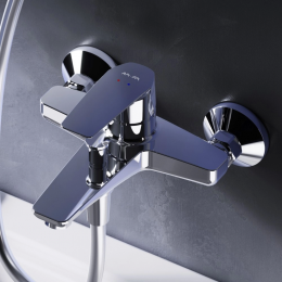 Смеситель для ванны AM.PM Gem F90A10000 хром Смеситель для ванны AM.PM Gem F90A10000 хром