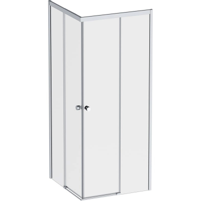 Душевой уголок AM.PM квадратный X-Joy 80 см. профиль хром, стекло прозрачное купить с доставкой. 100% Оригинал. Гарантия!