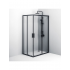 Душевое ограждение AM.PM Gem S 120x80 см. профиль черный, стекло прозрачное купить с доставкой. 100% Оригинал. Гарантия!