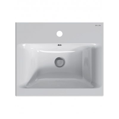 Раковина мебельная AM.PM Gem 50 M90WCC0502WG белый купить с доставкой. 100% Оригинал. Гарантия!