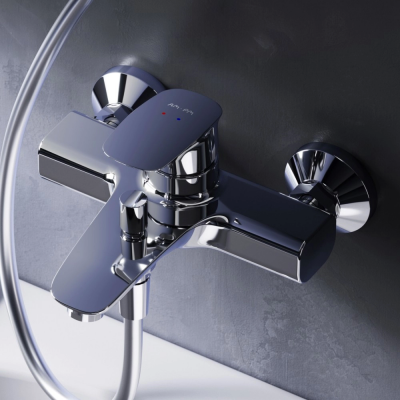 Смеситель для ванны AM.PM Spirit V2.1 F71A10000 хром купить с доставкой. 100% Оригинал. Гарантия!
