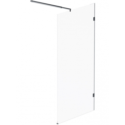 Душевая перегородка AM.PM X-Joy 100x195 см. профиль черный, стекло прозрачное 6 мм. купить с доставкой. 100% Оригинал. Гарантия!