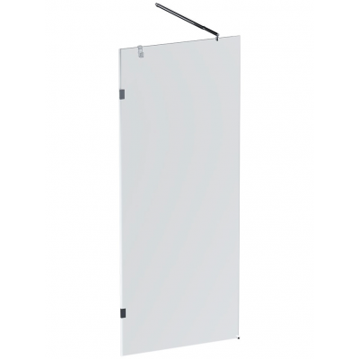 Душевая перегородка AM.PM X-Joy 80x195 см. профиль хром, стекло прозрачное 8 мм. купить с доставкой. 100% Оригинал. Гарантия!