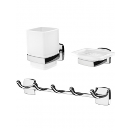 Набор аксессуаров AM.PM Gem AK90B1603W хром Набор аксессуаров AM.PM Gem AK90B1603W хром