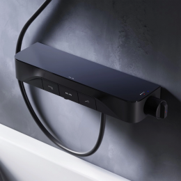 Смеситель для ванны AM.PM Func F8F10522 черный Смеситель для ванны AM.PM Func F8F10522 черный