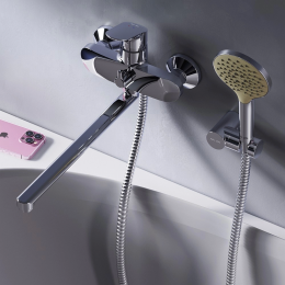 Смеситель для ванны AM.PM Like F8095000 хром