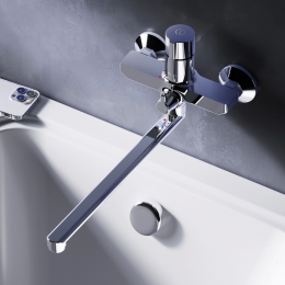 Смеситель для ванны AM.PM X-Joy F85A90500 хром
