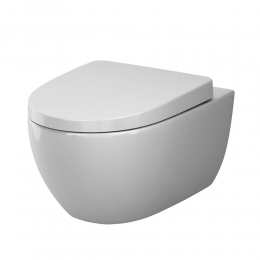 Унитаз подвесной с сиденьем микролифт AM.PM Awe C111700SC безободковый