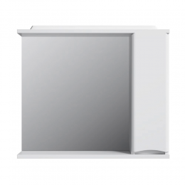 Зеркальный шкаф правосторонний AM.PM Like 80 M80MPR0801WG белый Зеркальный шкаф правосторонний AM.PM Like 80 M80MPR0801WG белый