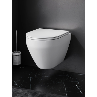 Унитаз подвесной AM.PM Spirit V2.0 C701700WH безободковый купить с доставкой. 100% Оригинал. Гарантия!