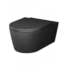 Унитаз подвесной с сиденьем микролифт AM.PM Func C8F1701MBSC безободковый