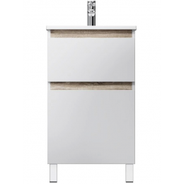 Тумба с раковиной AM.PM X-Joy 50 M85A-FSX0502WG-WCC0502WG белый глянец Тумба с раковиной AM.PM X-Joy 50 M85A-FSX0502WG-WCC0502WG белый глянец