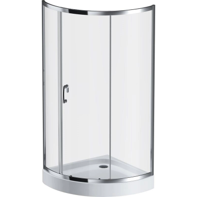 Душевой уголок AM.PM Like 90 см. профиль хром, стекло прозрачное купить с доставкой. 100% Оригинал. Гарантия!