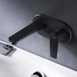 Смеситель для раковины AM.PM Gem F90A72222 черный Смеситель для раковины AM.PM Gem F90A72222 черный