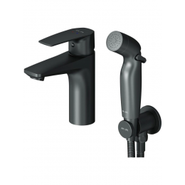 Смеситель для раковины AM.PM Gem F90A03022 черный