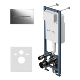 Инсталляция для подвесного унитаза с клавишей AM.PM ErgoFit I012711.0351