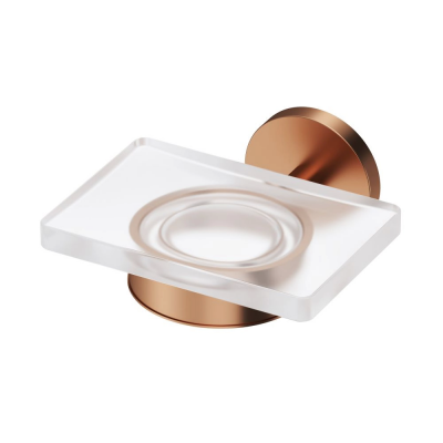 Мыльница для ванной AM.PM X-Joy A85A34244 розовое золото купить с доставкой. 100% Оригинал. Гарантия!