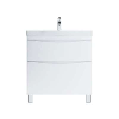 Тумба под раковину AM.PM Like 80 M80FSX0802WG белая купить с доставкой. 100% Оригинал. Гарантия!