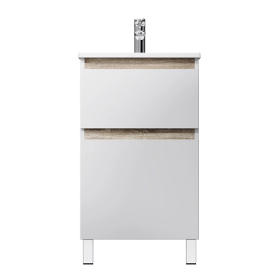 Тумба под раковину AM.PM X-Joy 50 M85AFSX0502WG белый глянец купить с доставкой. 100% Оригинал. Гарантия!