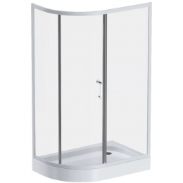 Душевое ограждение AM.PM Like 120x80 см. профиль хром, стекло прозрачное Душевое ограждение AM.PM Like 120x80 см. профиль хром, стекло прозрачное