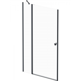 Душевая дверь в нишу AM.PM Sunny 120x190 см. профиль черный, стекло прозрачное Душевая дверь в нишу AM.PM Sunny 120x190 см. профиль черный, стекло прозрачное