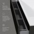 Тумба под раковину AM.PM Inspire V2.0 100 M50AFHX1003GM графит купить с доставкой. 100% Оригинал. Гарантия!