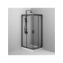 Душевой уголок AM.PM Gem 100 см. профиль черный, стекло прозрачное купить с доставкой. 100% Оригинал. Гарантия!