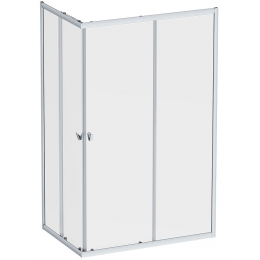 Душевое ограждение AM.PM Sunny 120x80 см. профиль хром, стекло прозрачное Душевое ограждение AM.PM Sunny 120x80 см. профиль хром, стекло прозрачное