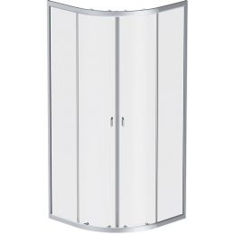 Душевое ограждение AM.PM X-Joy 80x80 см. четверть круга, профиль хром, стекло прозрачное Душевое ограждение AM.PM X-Joy 80x80 см. четверть круга, профиль хром, стекло прозрачное