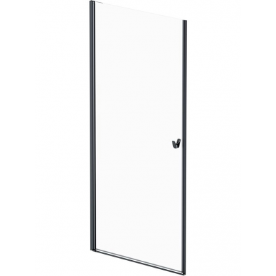 Душевая перегородка с дверью AM.PM Sunny 90 см. профиль черный, стекло прозрачное купить с доставкой. 100% Оригинал. Гарантия!