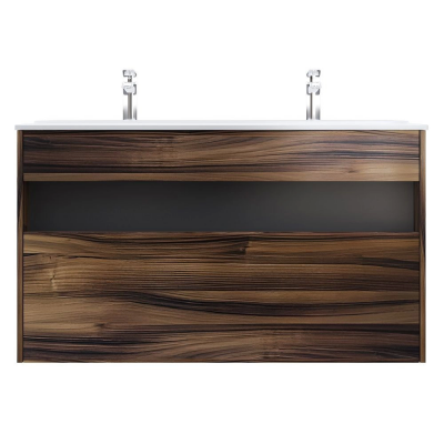 Тумба под раковину AM.PM Func 120 M8FFUX1201OF темное дерево купить с доставкой. 100% Оригинал. Гарантия!