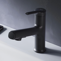 Смеситель для раковины AM.PM X-Joy F85B02922 черный Смеситель для раковины AM.PM X-Joy F85B02922 черный