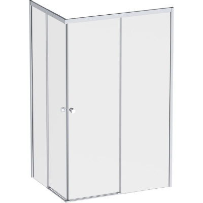 Душевой уголок AM.PM X-Joy 120 см. профиль хром, стекло прозрачное купить с доставкой. 100% Оригинал. Гарантия!