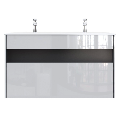 Тумба под раковину AM.PM Func 120 M8FFUX1201WG белая купить с доставкой. 100% Оригинал. Гарантия!