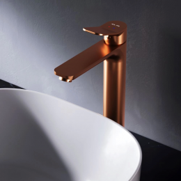 Смеситель для раковины AM.PM X-Joy F85A92044 розовое золото Смеситель для раковины AM.PM X-Joy F85A92044 розовое золото