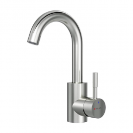 Смеситель для раковины AM.PM X-Joy S F85B02711 сатин Смеситель для раковины AM.PM X-Joy S F85B02711 сатин