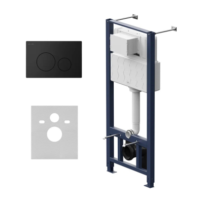 Инсталляция для подвесного унитаза с клавишей AM.PM Pro I012704.9038 купить с доставкой. 100% Оригинал. Гарантия!