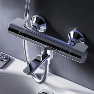 Смеситель для ванны AM.PM X-Joy F85A50000 хром купить с доставкой. 100% Оригинал. Гарантия!