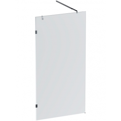 Душевая перегородка AM.PM X-Joy 100x195 см. профиль хром, стекло прозрачное 8 мм. купить с доставкой. 100% Оригинал. Гарантия!